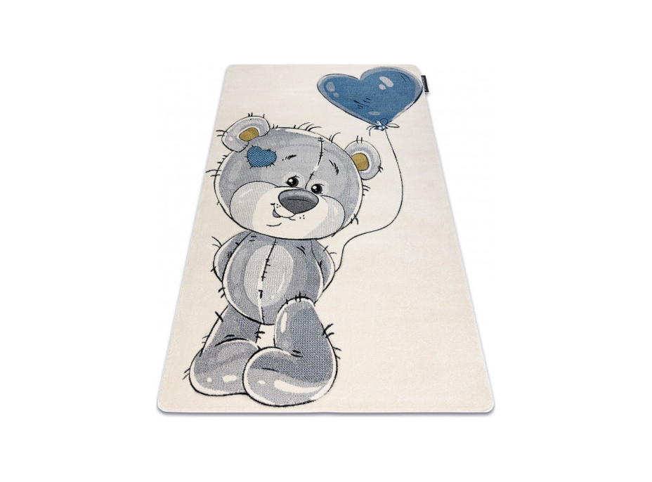 Detský kusový koberec Petit Teddy bear cream
