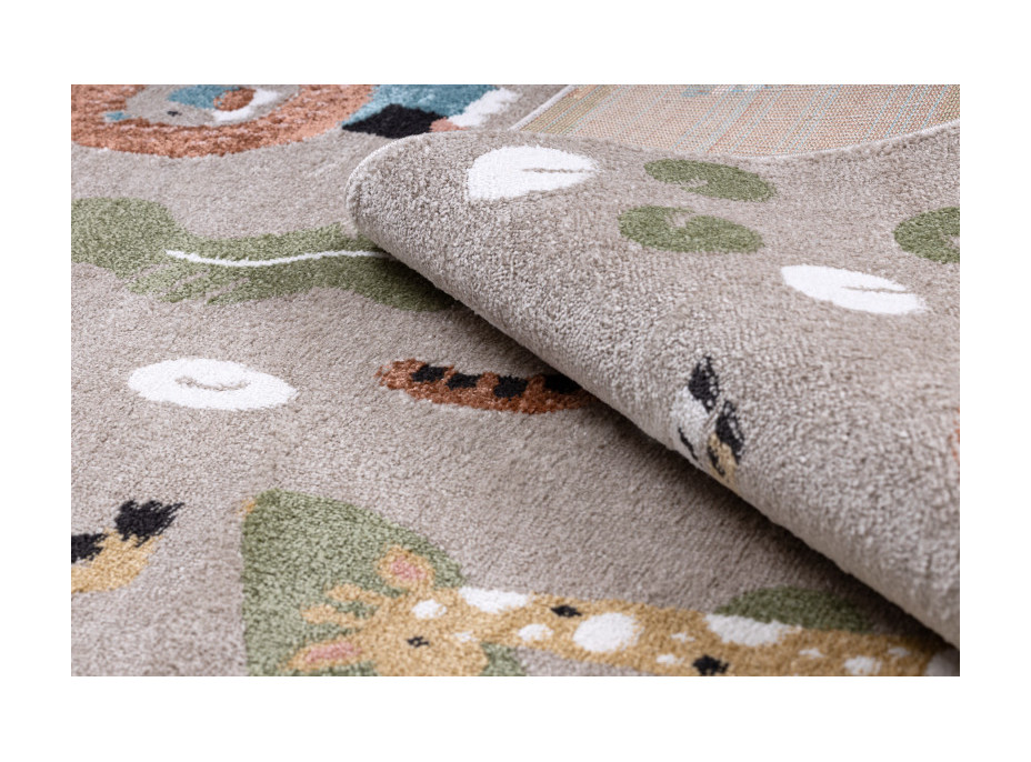 Detský kusový koberec Fun Africa beige