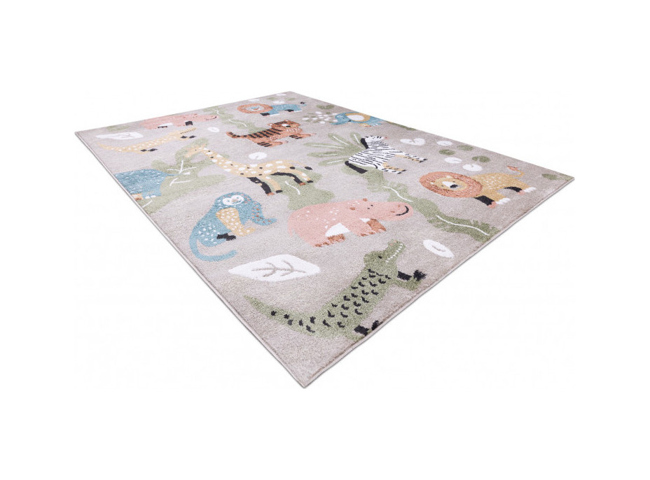 Detský kusový koberec Fun Africa beige