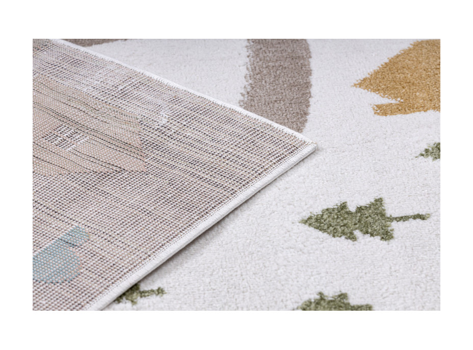 Detský kusový koberec Fun Polar cream