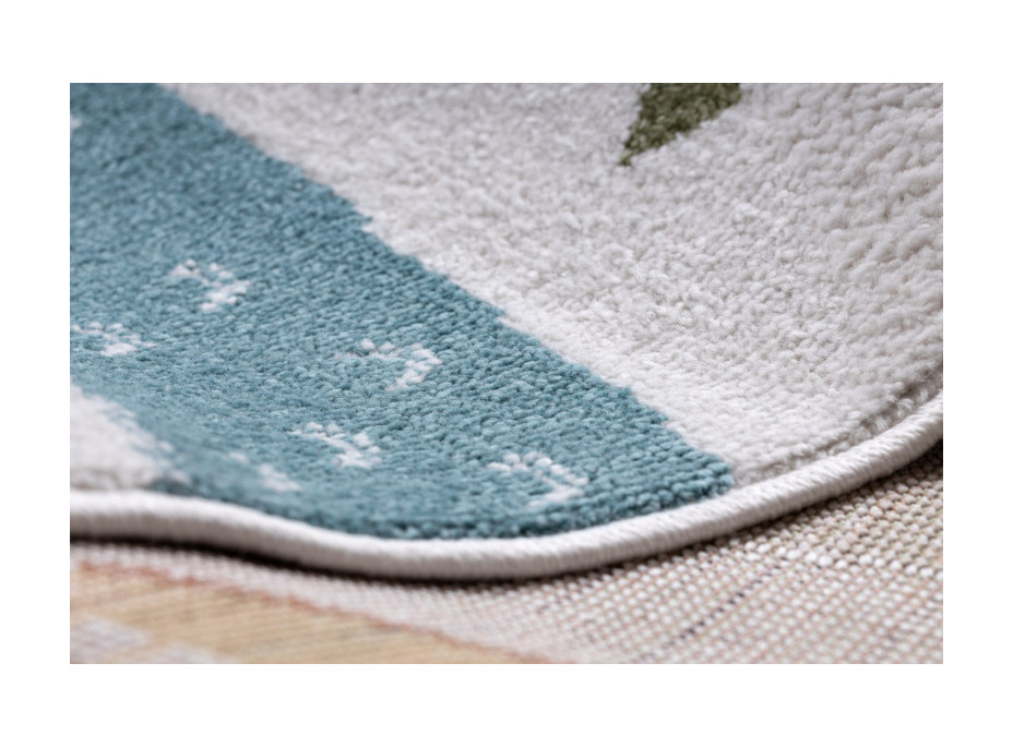 Detský kusový koberec Fun Polar cream