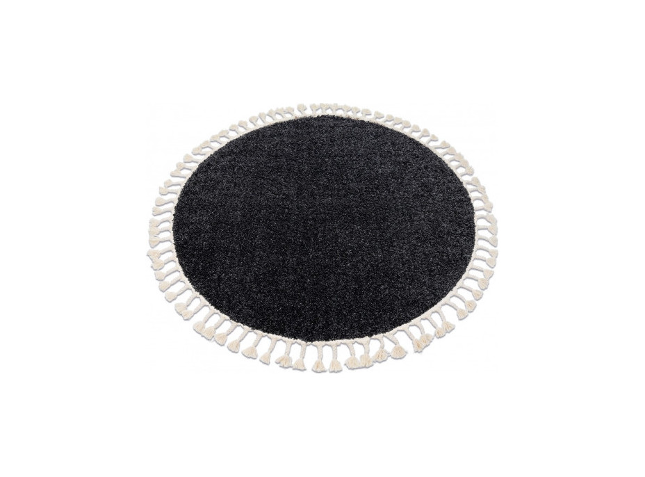 Kusový koberec Berber 9000 grey kruh