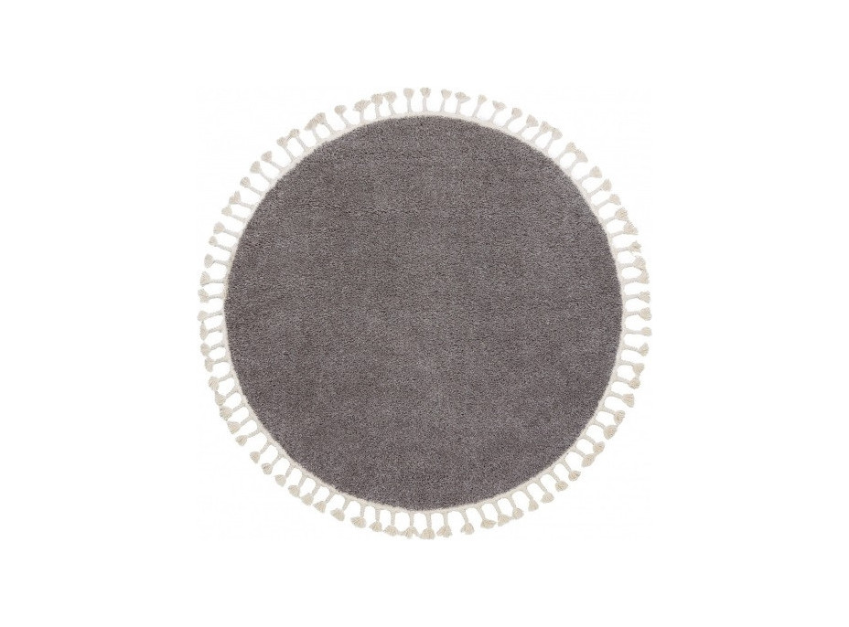 Kusový koberec Berber 9000 brown kruh