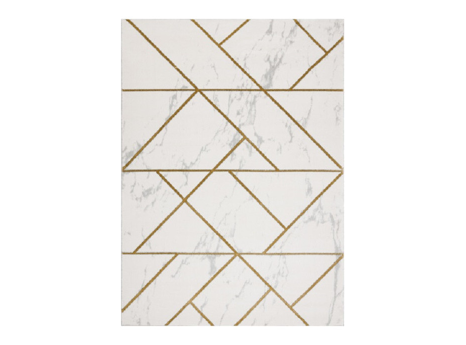 Kusový koberec Emerald geometric 1012 cream and gold