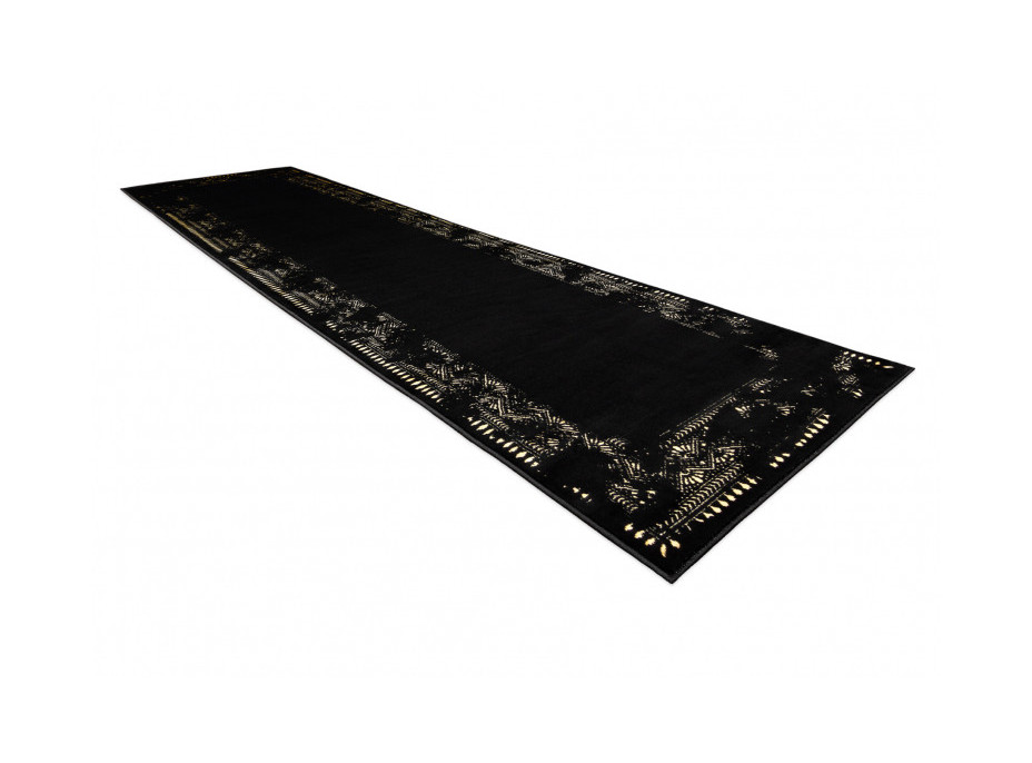Behúň Gloss 406C 86 geometric black/gold