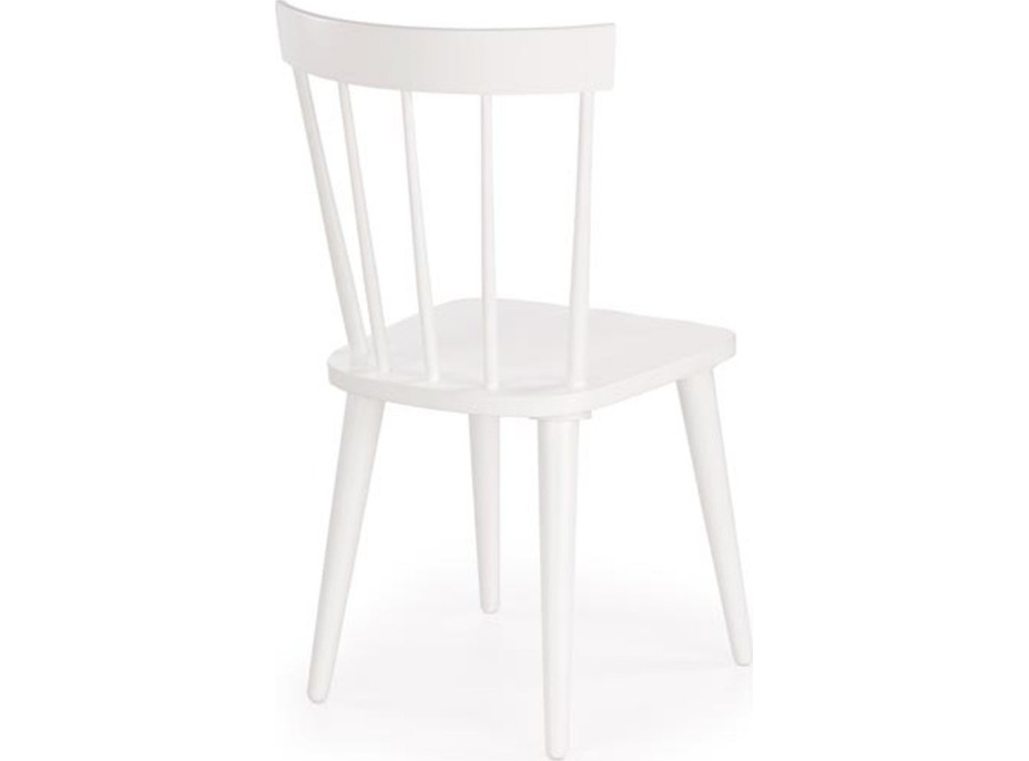 Jedálenská stolička BEKY - biela