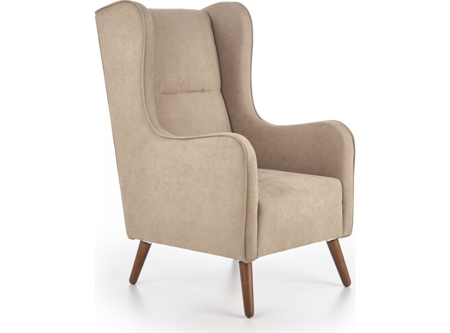 Kreslo CHILL - čalúnené - béžové