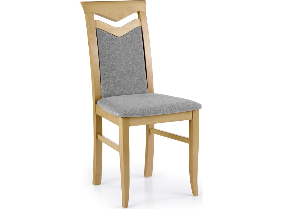 Jedálenská stolička CITY - dub medový / inari 91