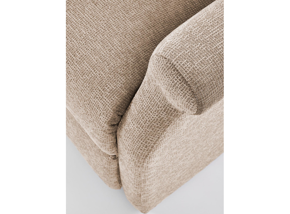 Polohovacie masážne kreslo ARGE - béžové