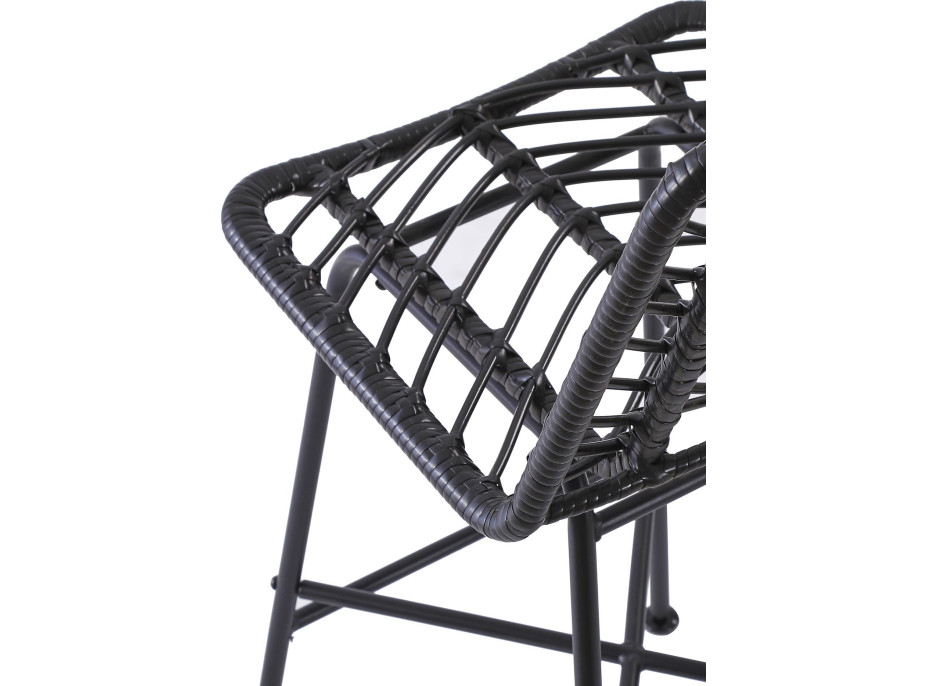 Barová stolička IVETA - čierna