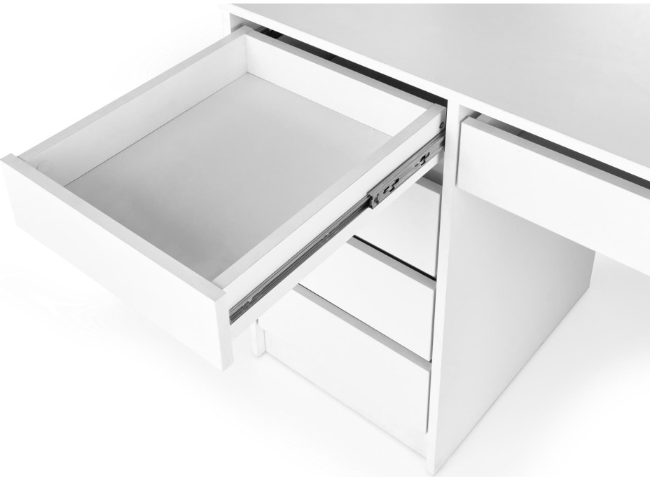 Toaletný stolík SUPERSTAR XL s LED osvetlením - biely