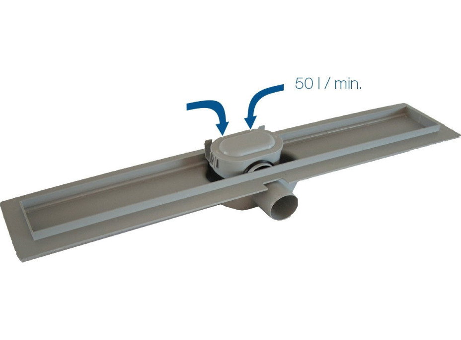 Odtokový žlab STANDARDline MEDIUM