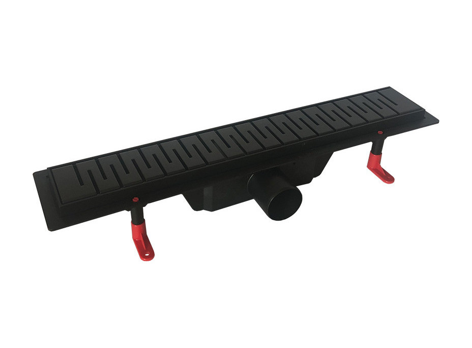 Odtokový žľab STANDARDline BLACK