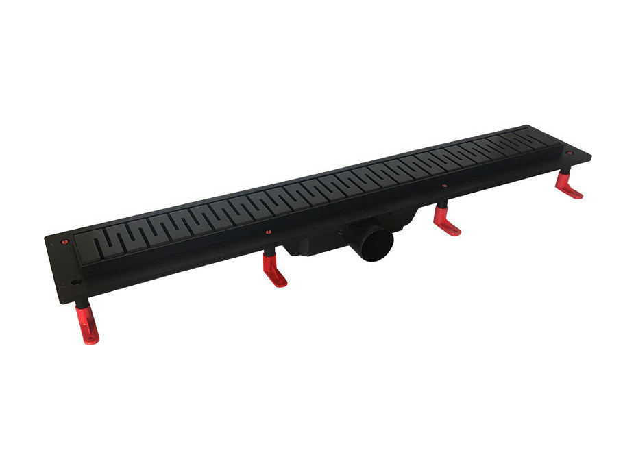 Odtokový žľab STANDARDline BLACK