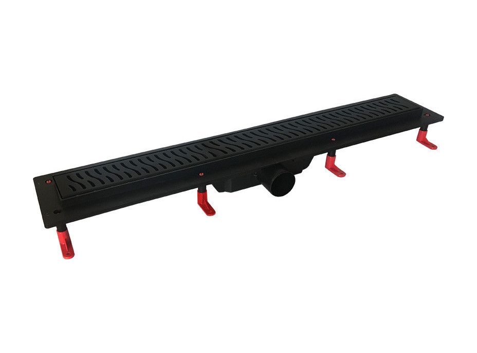 Odtokový žľab STANDARDline BLACK
