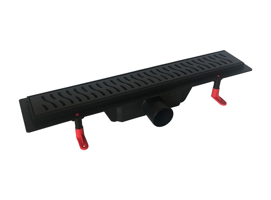 Odtokový žľab STANDARDline BLACK