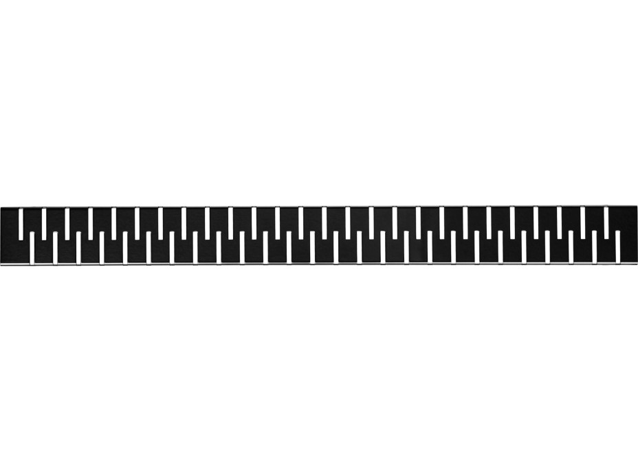 Odtokový žľab STANDARDline BLACK